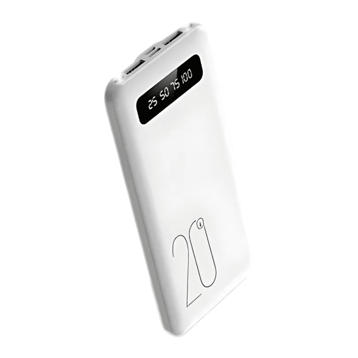 Power Bank - 20000 mah White